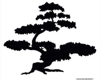 Detail Bonsai Vector Nomer 12