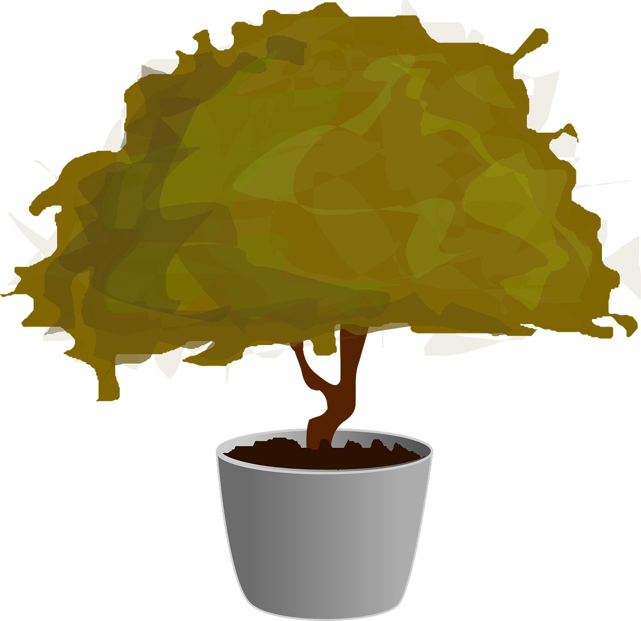 Detail Bonsai Vector Nomer 20