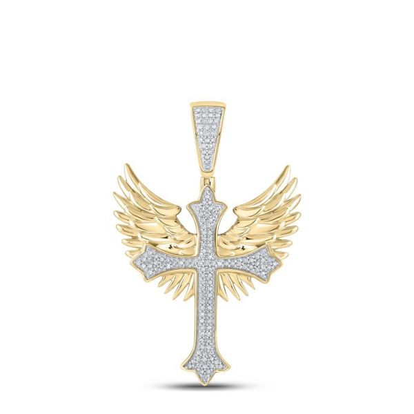 Detail Cross And Angel Wings Nomer 44