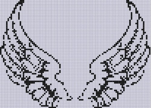 Detail Cross And Angel Wings Nomer 53
