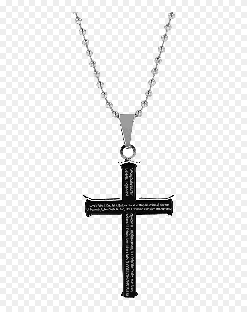 Detail Cross Necklace Transparent Background Nomer 4