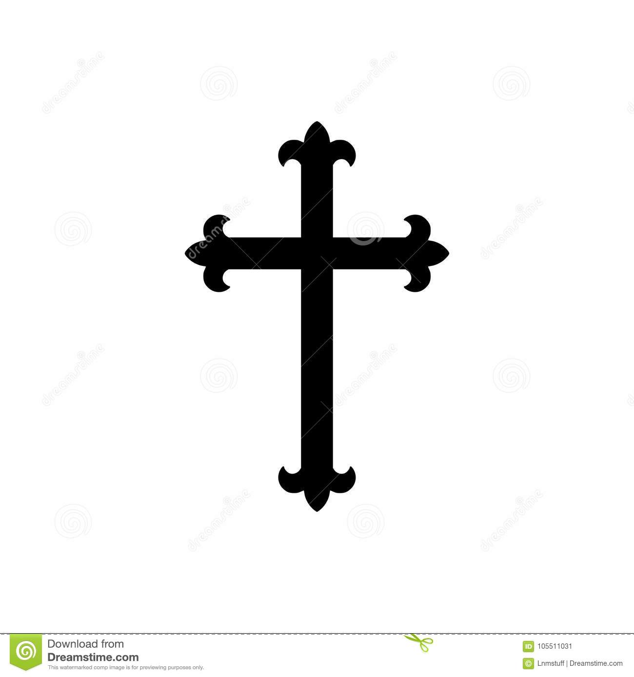 Detail Cross Vector Png Nomer 29