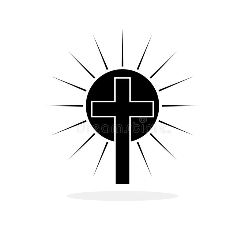 Detail Cross With Sun Rays Clipart Nomer 16