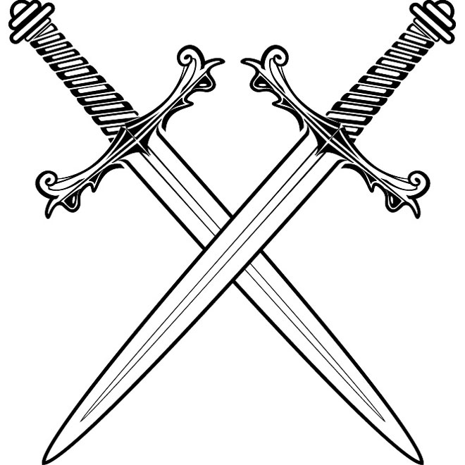 Detail Crossed Swords Transparent Background Nomer 21