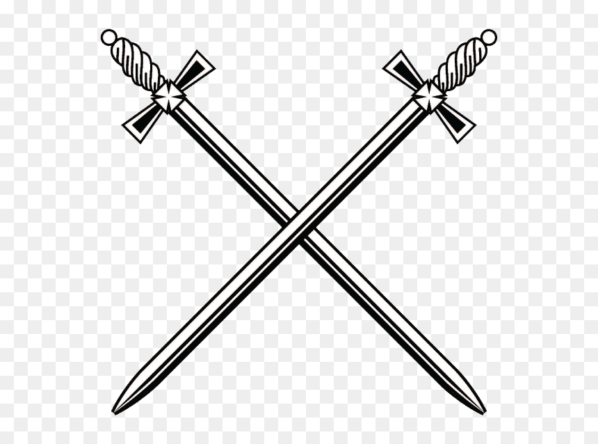 Detail Crossed Swords Transparent Background Nomer 4