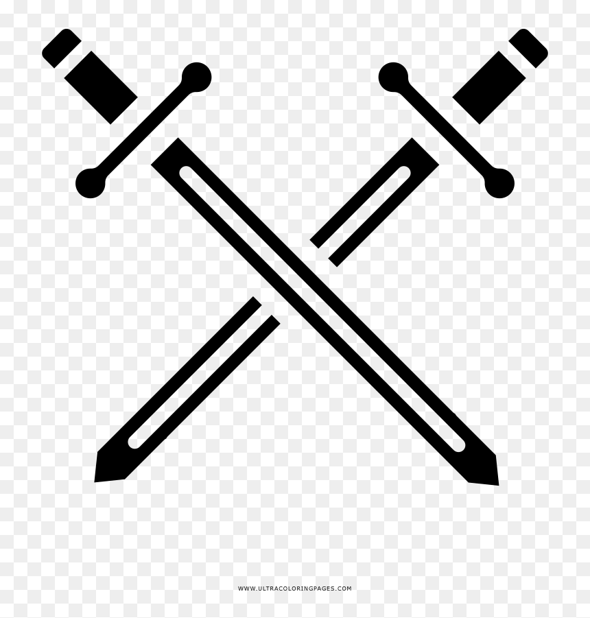 Detail Crossed Swords Transparent Background Nomer 6