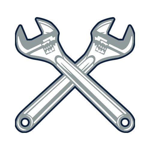 Detail Crossed Wrench Clipart Nomer 20