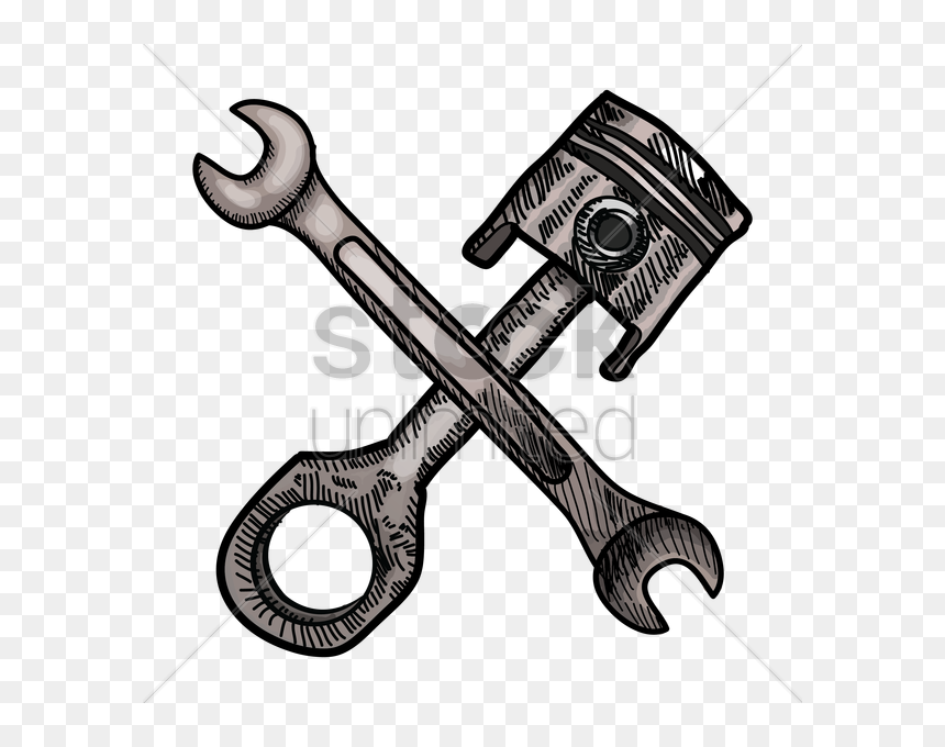 Detail Crossed Wrench Clipart Nomer 5