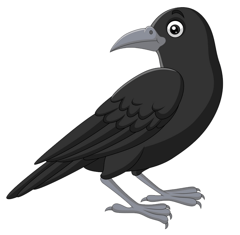 Crow Clipart - KibrisPDR