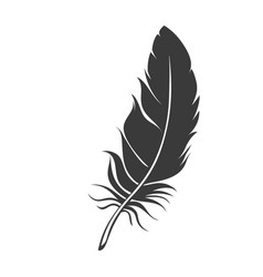 Detail Crow Feather Vector Nomer 42