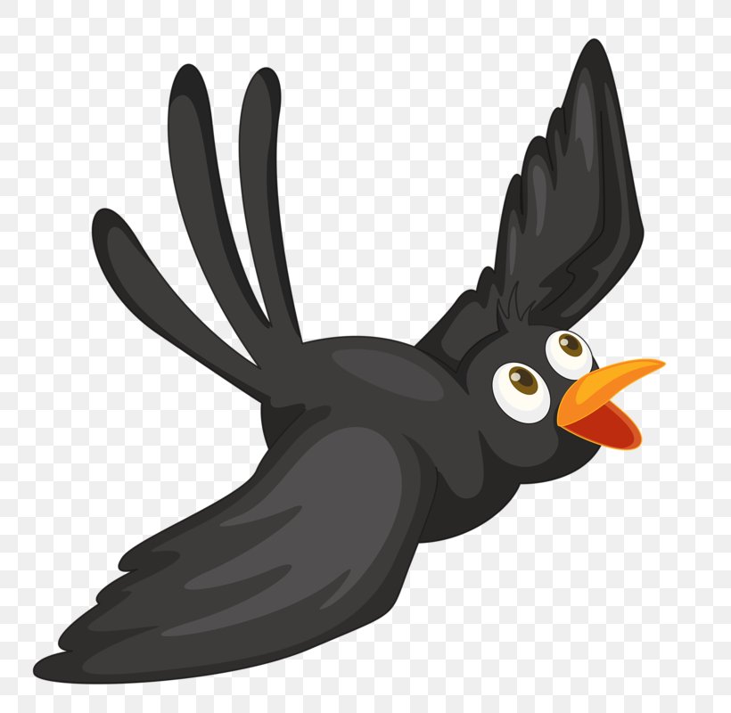 Detail Crow Flying Clipart Nomer 20