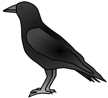 Detail Crow Images Clip Art Nomer 18