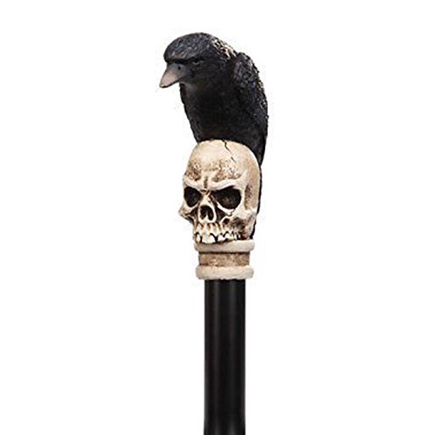 Detail Crow Skull Cane Nomer 6