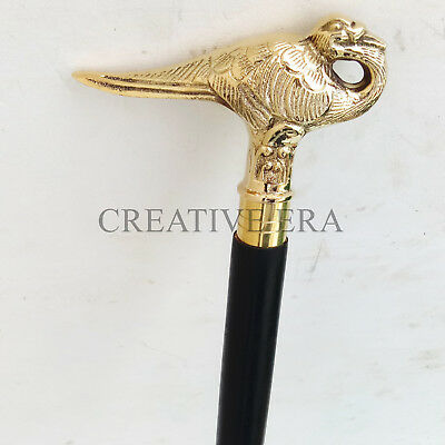 Detail Crow Skull Cane Nomer 50