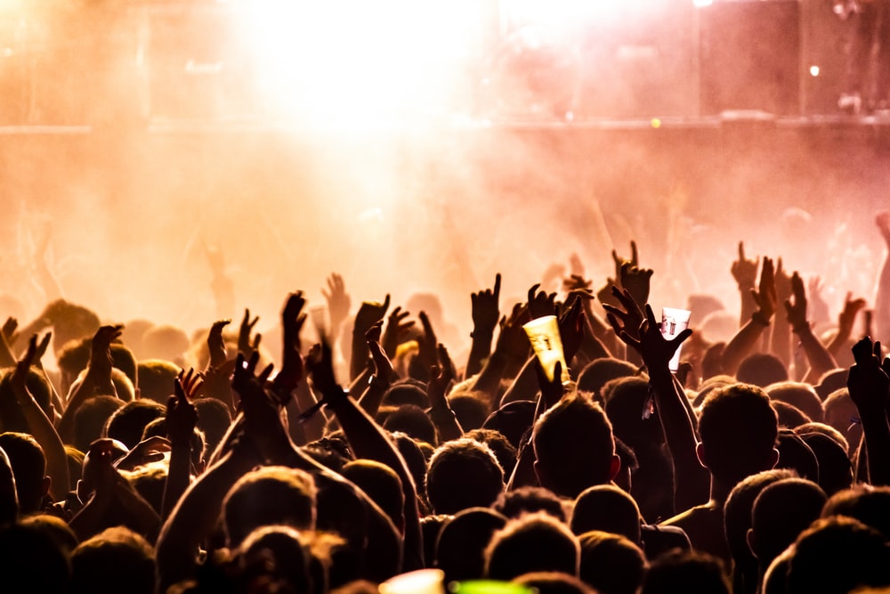 Detail Crowd Background Nomer 5