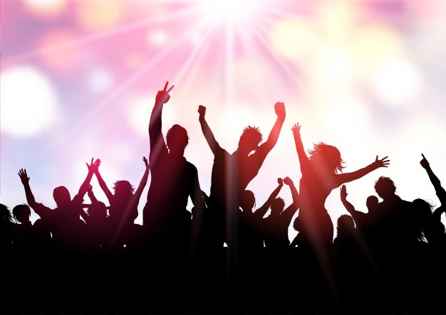 Detail Crowd Background Nomer 40