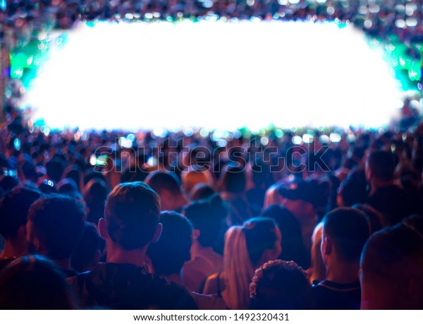 Detail Crowd Background For Editing Nomer 11