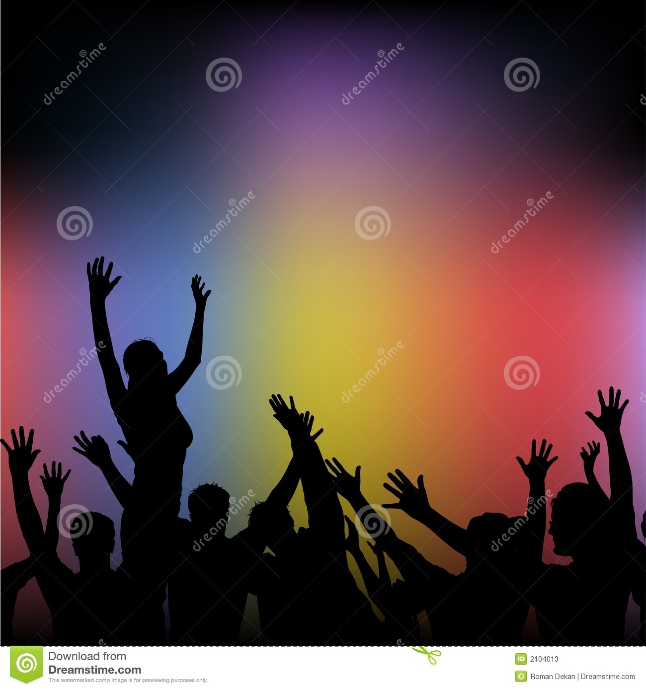 Detail Crowd Background For Editing Nomer 41