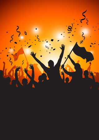 Detail Crowd Background For Editing Nomer 42