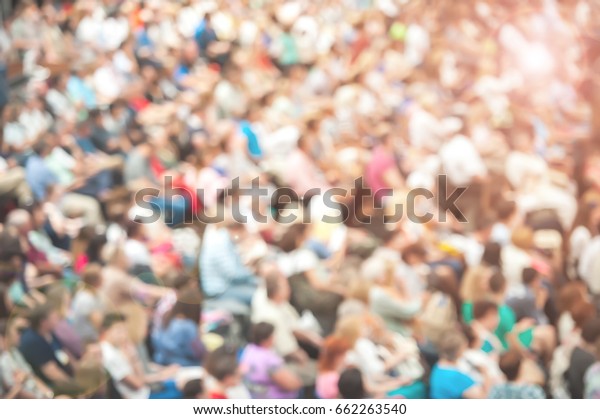 Detail Crowd Background For Editing Nomer 7