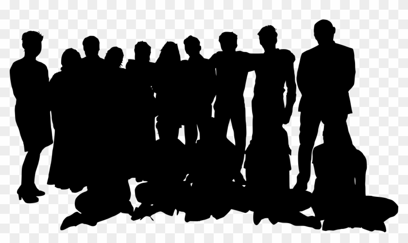 Detail Crowd Of People Clipart Nomer 21