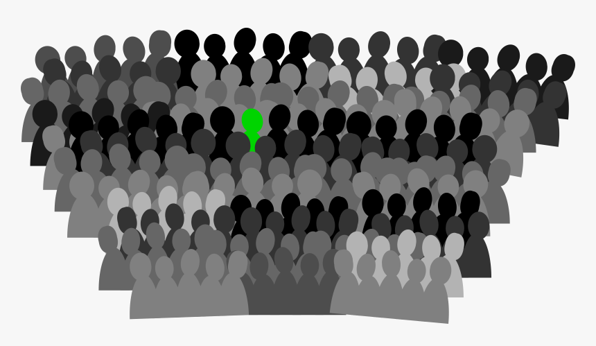 Detail Crowd Of People Clipart Nomer 45