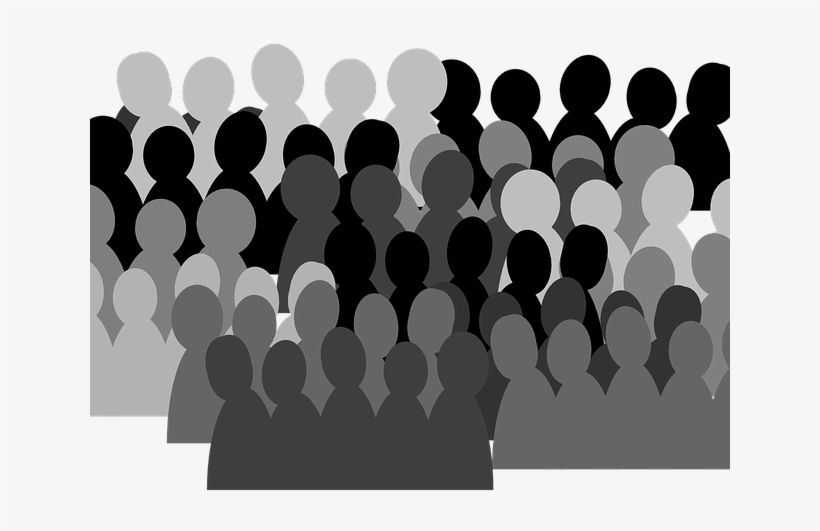 Detail Crowd Of People Clipart Nomer 7