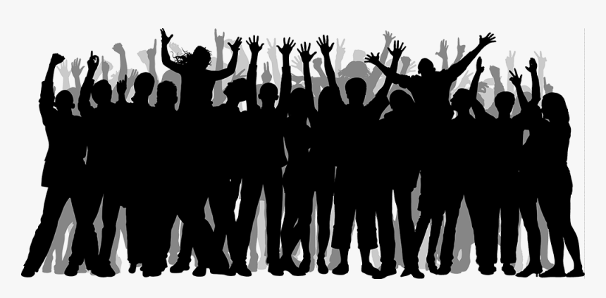 Detail Crowd Silhouette Png Nomer 11