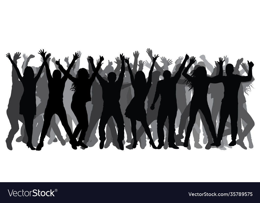 Detail Crowd Silhouette Png Nomer 47