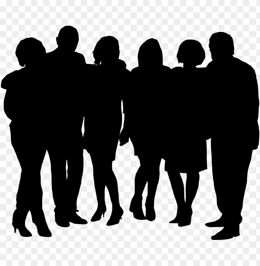 Detail Crowd Vector Png Nomer 3