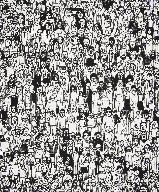 Detail Crowd Wallpaper Nomer 42