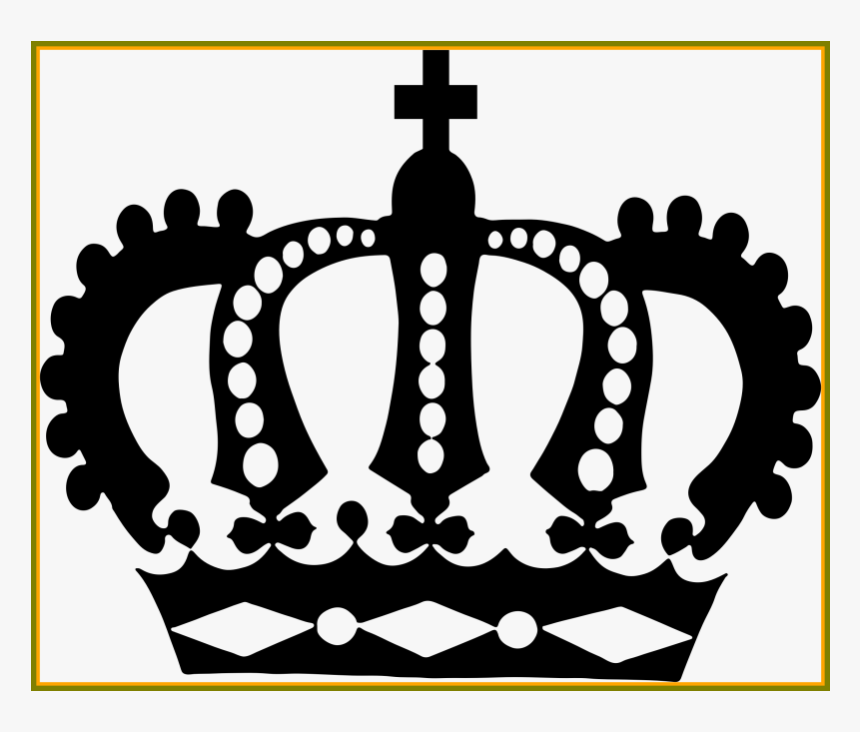 Detail Crown Black And White Clipart Nomer 26