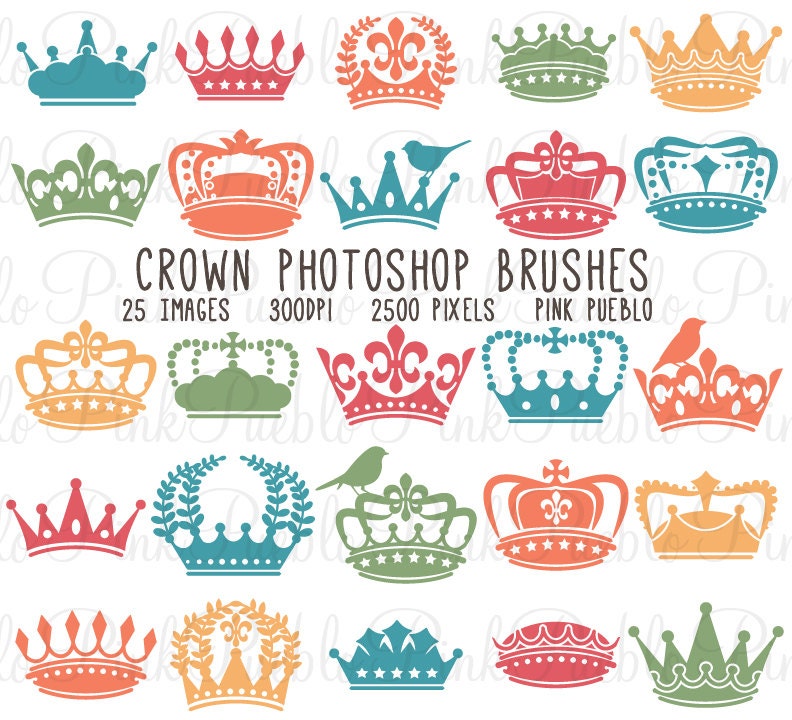 Detail Crown Photoshop Brushes Nomer 15