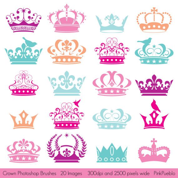 Detail Crown Photoshop Brushes Nomer 20