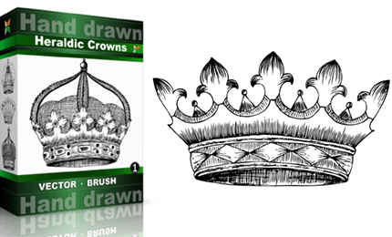 Detail Crown Photoshop Brushes Nomer 49