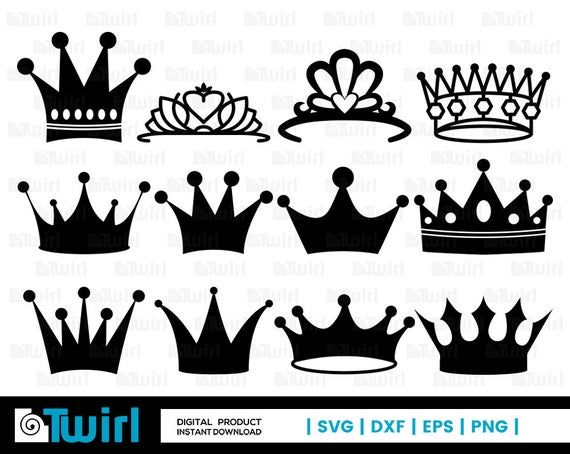 Detail Crown Silhouette Clipart Nomer 40