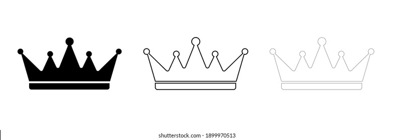 Detail Crown Silhouette Clipart Nomer 46