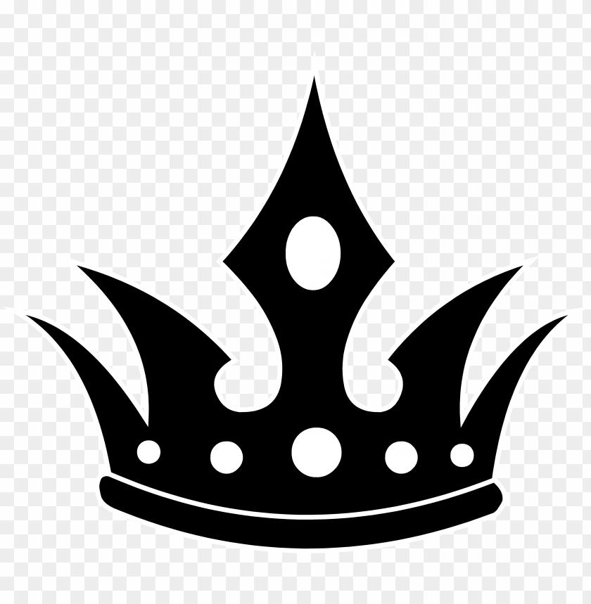 Detail Crown Silhouette Transparent Background Nomer 18