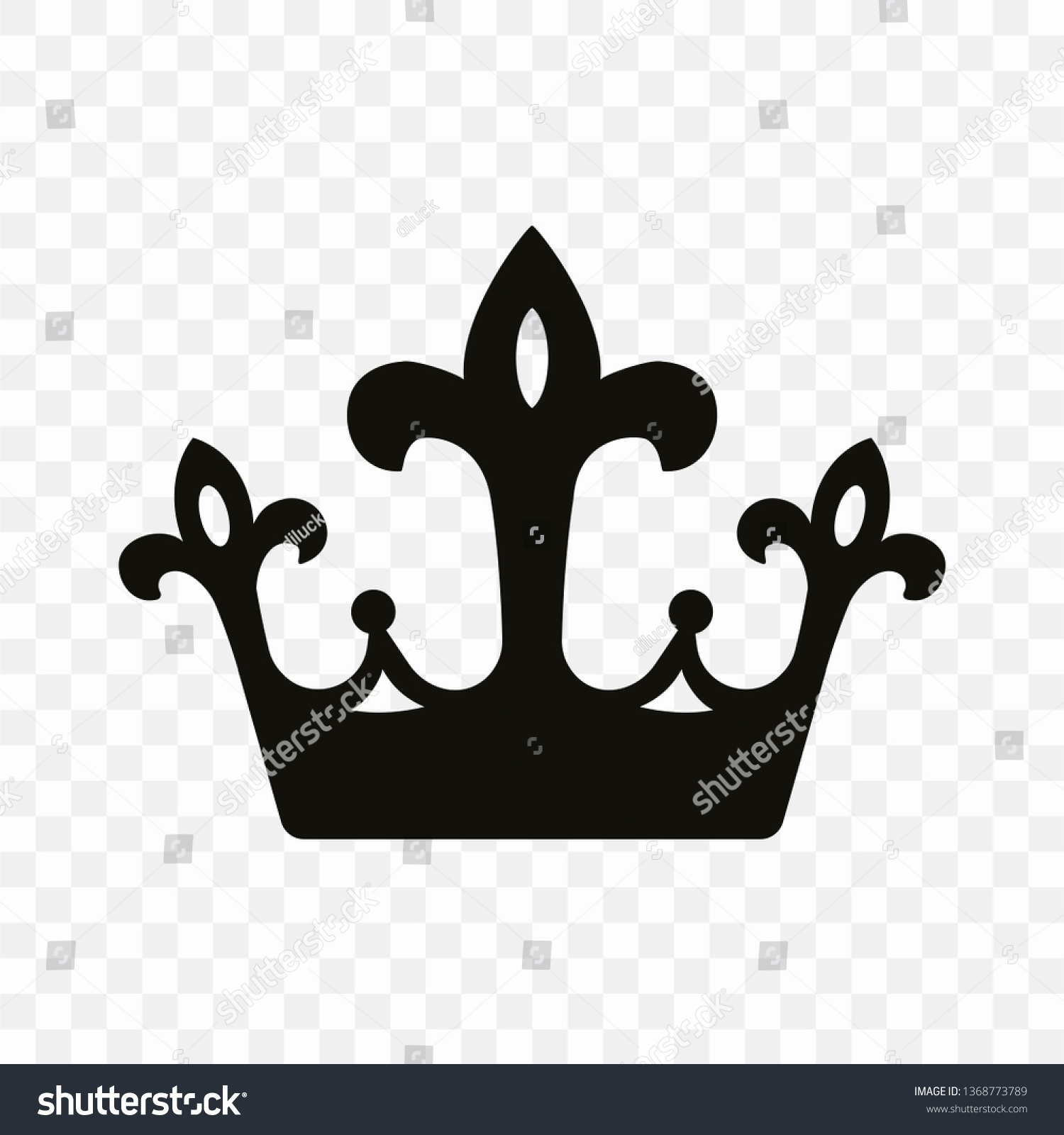 Detail Crown Silhouette Transparent Background Nomer 52