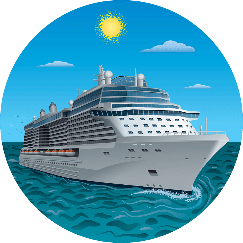 Detail Cruise Ship Clip Art Png Nomer 5