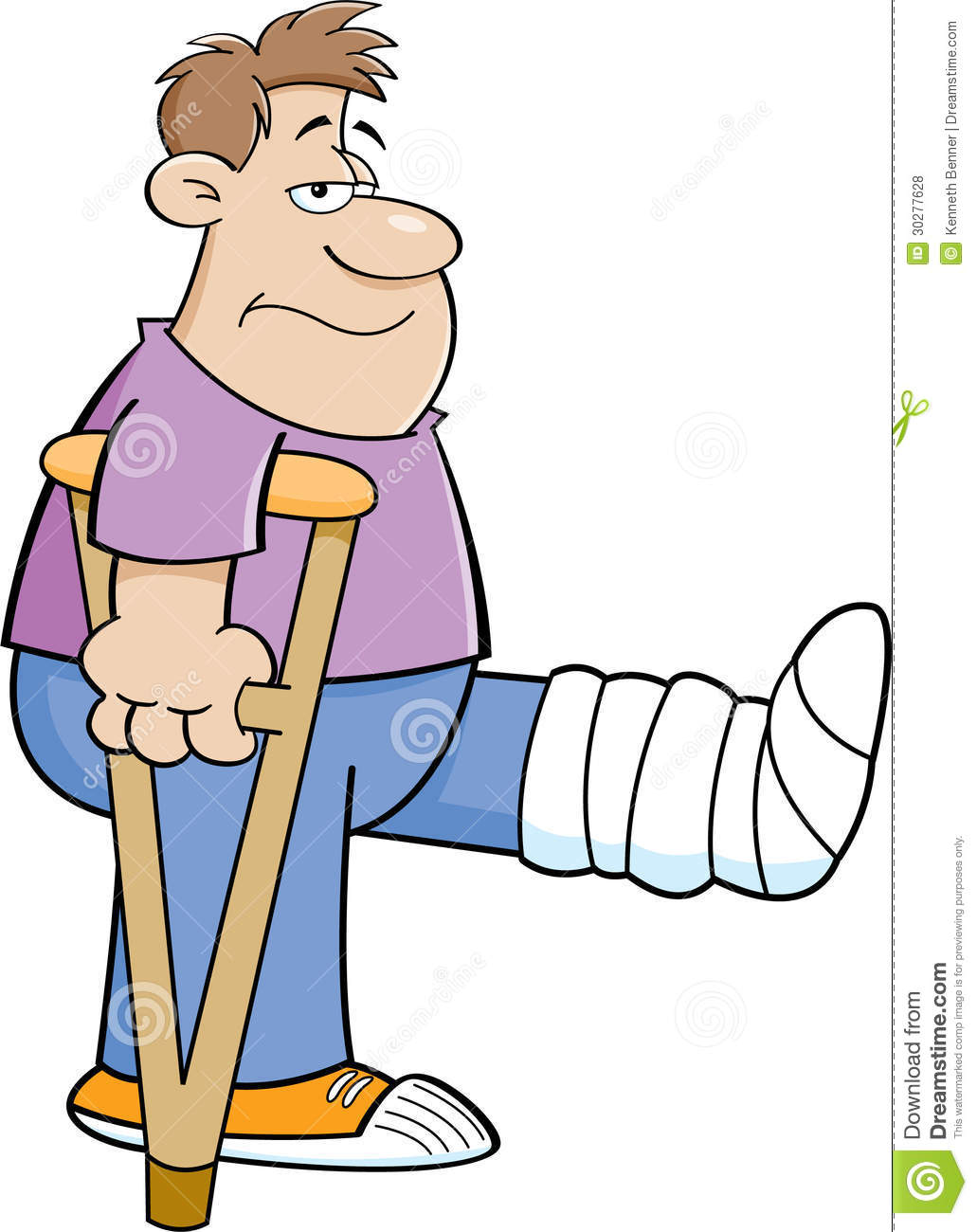 Detail Crutch Clipart Nomer 10