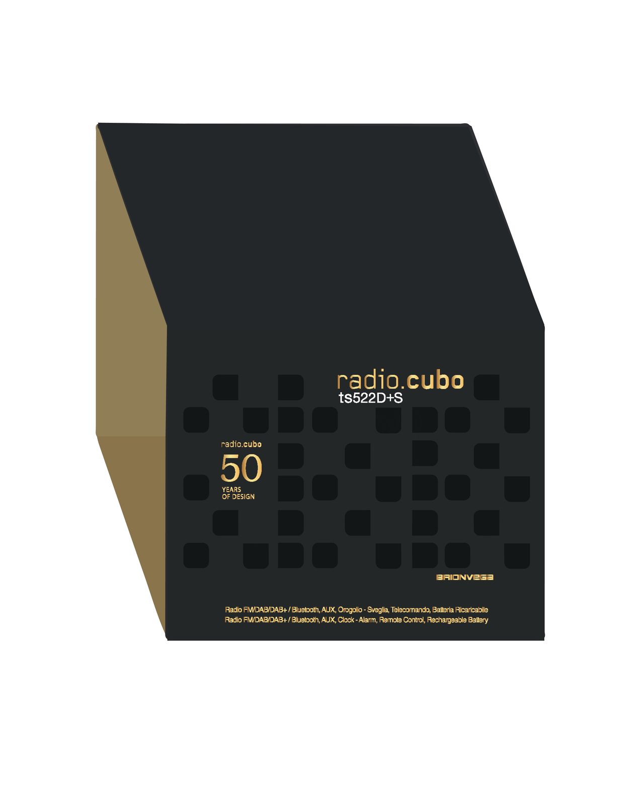 Detail Cubo Clock Radio Nomer 40