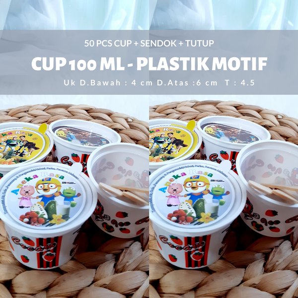 Detail Cup Es Cream Karakter Nomer 2