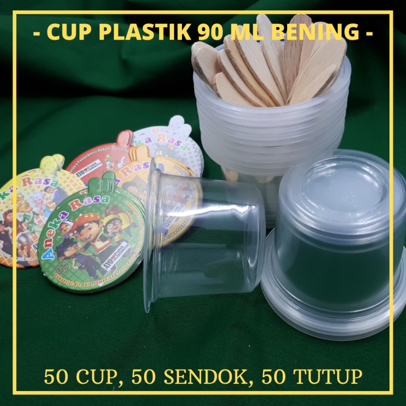 Detail Cup Es Krim Plastik Nomer 12