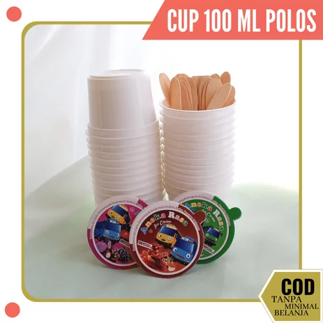 Detail Cup Es Krim Plastik Nomer 47