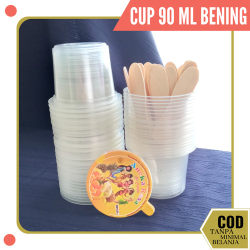 Detail Cup Ice Cream Plastik Nomer 3