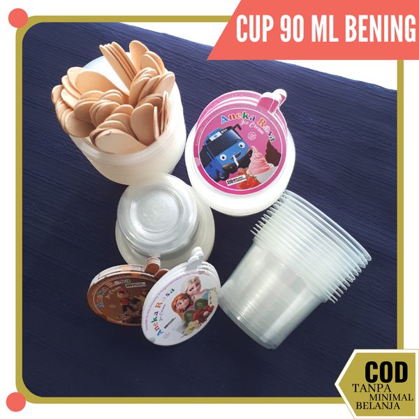 Detail Cup Ice Cream Plastik Nomer 38