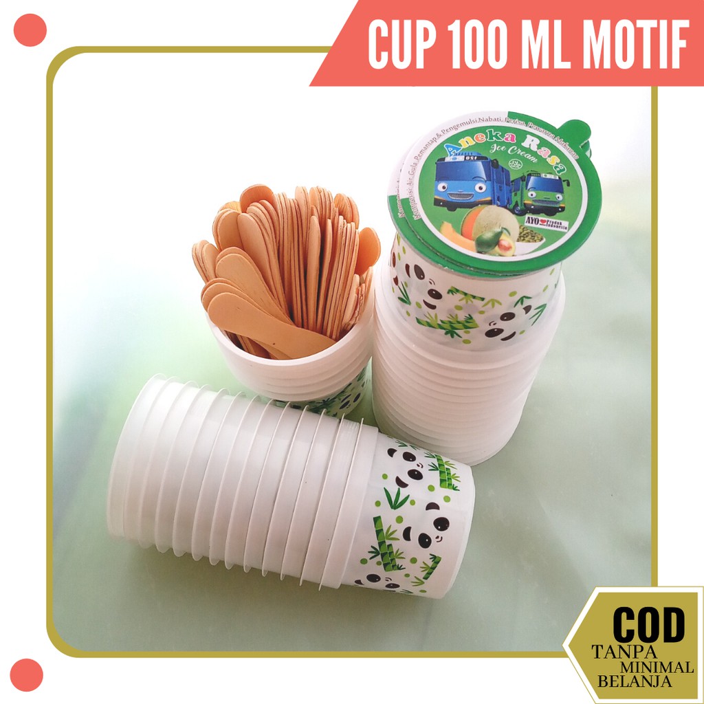 Detail Cup Ice Cream Plastik Nomer 41