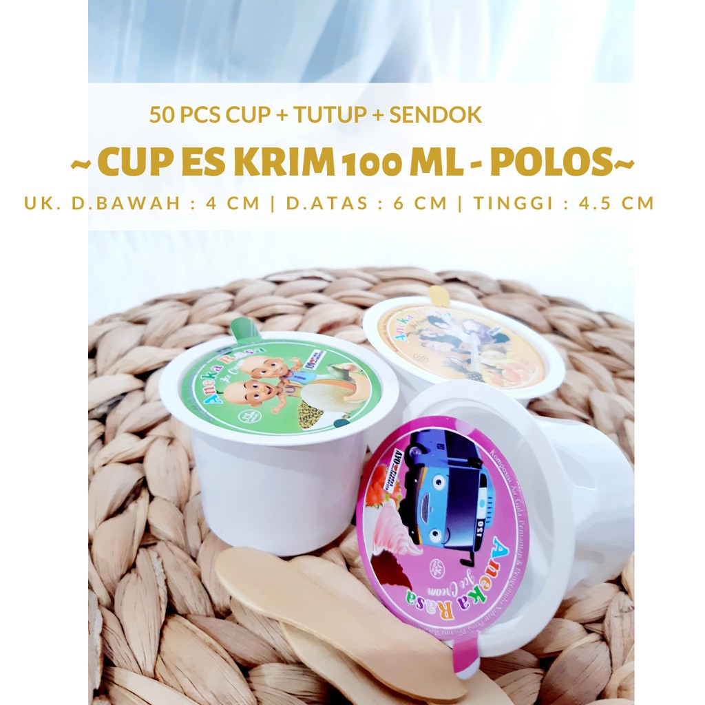 Detail Cup Ice Cream Unik Nomer 21