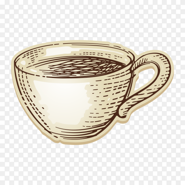 Detail Cup Of Coffee Transparent Background Nomer 47